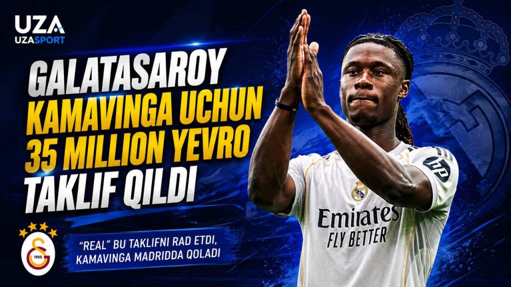 “Galatasaroy” Kamavinga uchun 35 million yevro taklif qildi