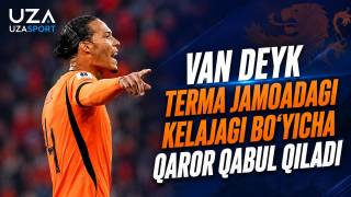 Van Deyk Niderlandiya terma jamoasidagi kelajagi bo‘yicha qaror qabul qiladi