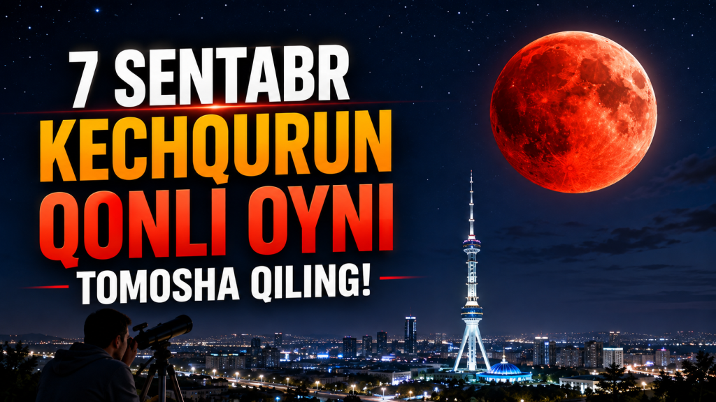 7 сентябрь кечқурун қонли ойни томоша қилинг...