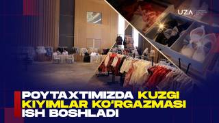 Toshkentda Turkiya to‘qimachilik ko‘rgazmasi(+video)