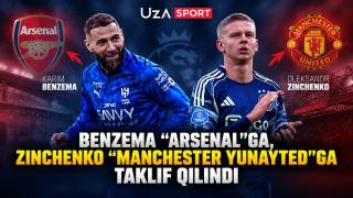 Benzema “Arsenal”ga, Zinchenko “Manchester Yunayted”ga taklif qilindi
