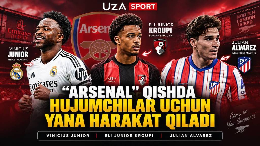 “Arsenal” qishda hujum chizig‘ini kuchaytirishni rejalashtirmoqda