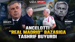 Anchelotti “Real Madrid” bazasiga tashrif buyurdi