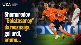 Shomurodov Superligadagi 4-golini urdi, "Bashakshehir" esa "Galatasaroy"ga yutqazdi