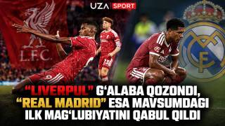 “Liverpul” g‘alaba qozondi, “Real Madrid” esa mavsumdagi ilk mag‘lubiyatini qabul qildi