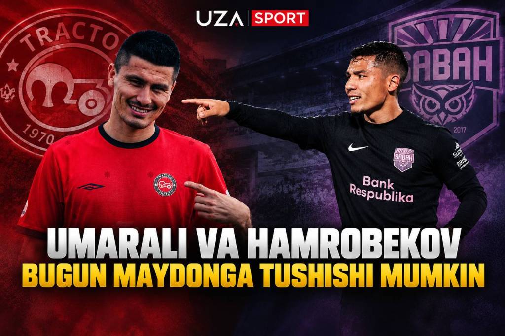 Legioerlarimiz: Umarali va Hamrobekov bugun maydonga tushishi mumkin