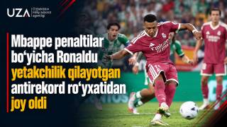 Mbappe penaltilar bo‘yicha Ronaldu yetakchilik qilayotgan antirekord ro‘yxatidan joy oldi