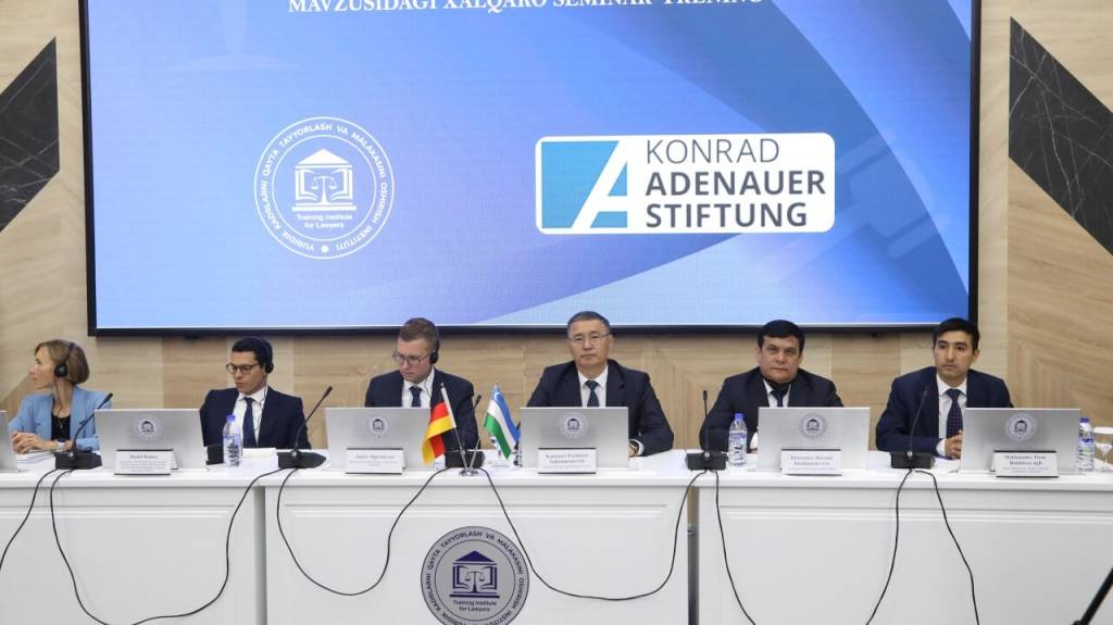 Yangi davr huquqshunoslariga muhim bilimlar berildi