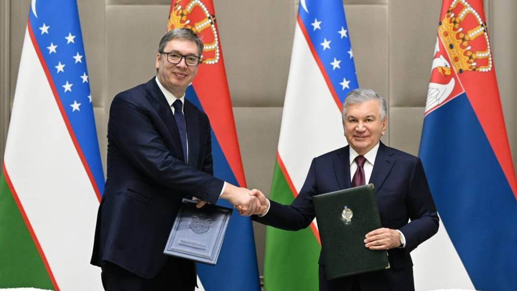 Сербия ва Ўзбекистон Белградда стратегик ҳамкорликни йўлга қўйди