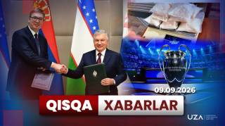 Serbiya O‘zbekiston uchun mehnat bozorini ochadi, Germaniyadan 4 kilogramm narkotik yuborildi – Qisqa xabarlar(+video)