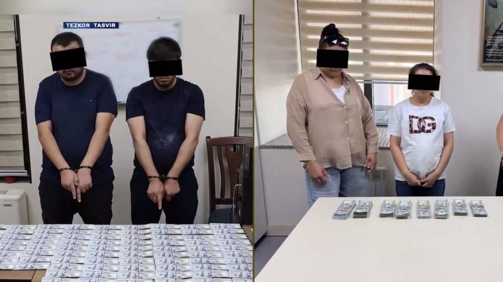 Toshkent viloyatida 240 ming dollarni mamlakatdan noqonuniy olib chiqilishining, poytaxtda esa qalbaki 8400 dollarning muomalaga kiritilishining oldi olindi
