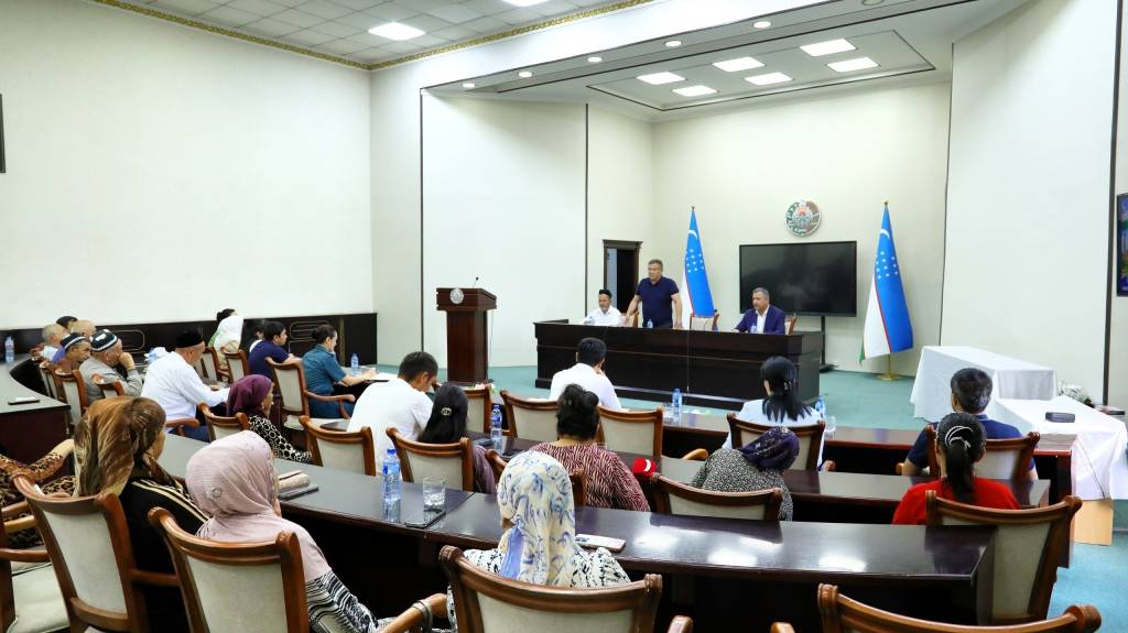 Uchrashuvda 9 ta oilaning yarashishiga erishildi