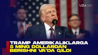 Трамп америкаликларга 5 минг доллардан беришни ваъда қилди (+видео)