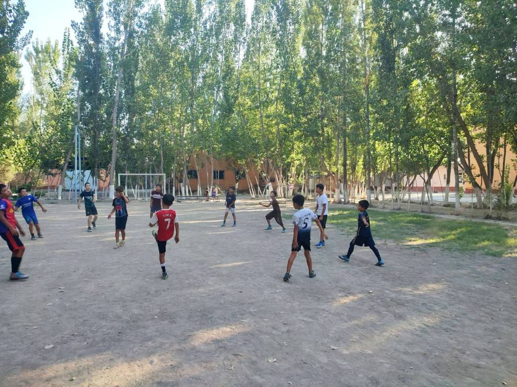 Мактабларда футбол дастури – амалда