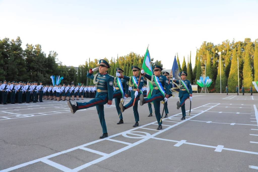 Курсантлар Ватанга садоқат билан хизмат қилишга қасамёд қилди