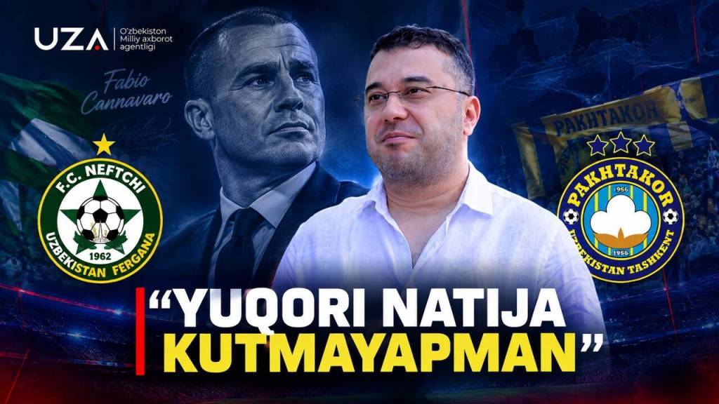 Даврон Файзиев: ОЧЛда клубларимиздан юқори натижа кутмаяпман(+видео)