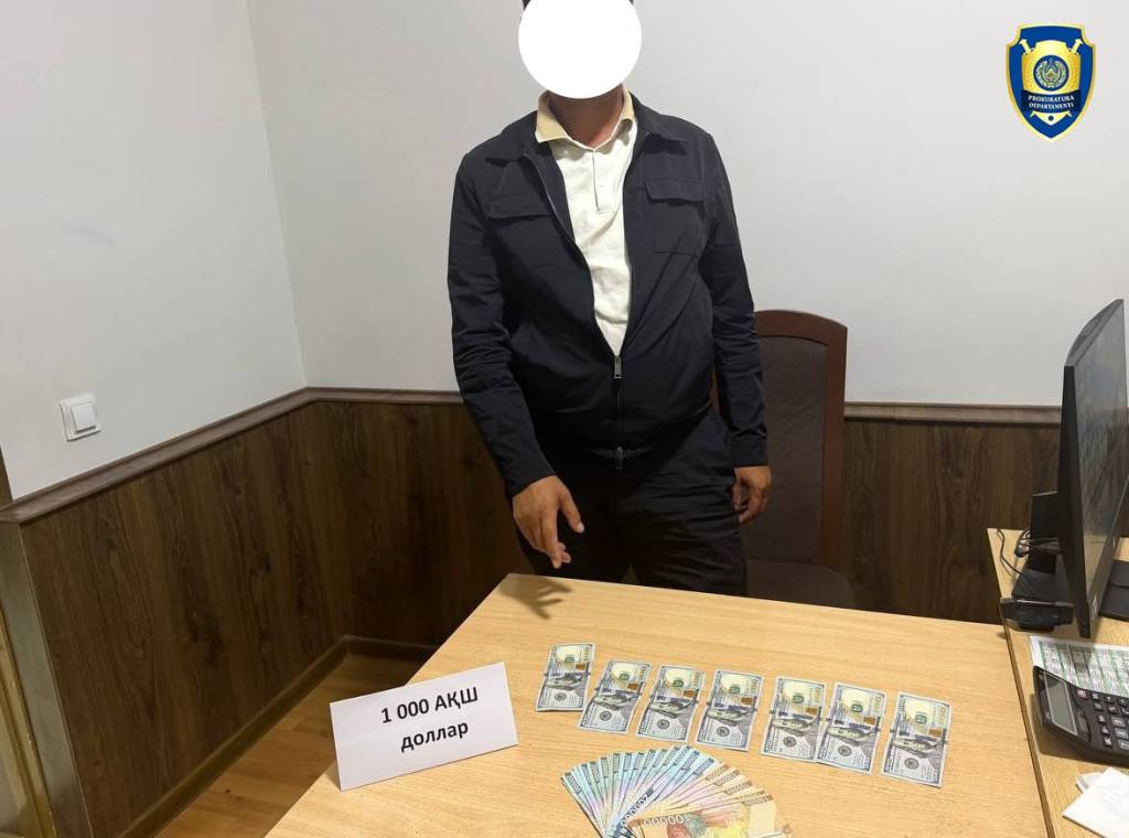 Хоразм вилоятида қурилиш ва уй-жой коммунал хўжалиги бўлими бошлиғи ушланди