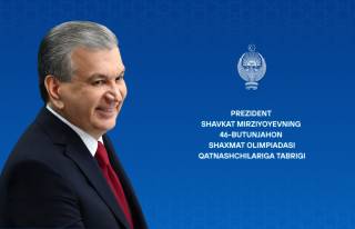 46-Butunjahon shaxmat olimpiadasi qatnashchilariga