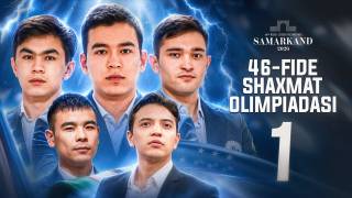 Olimpiadaning ilk kunida shaxmat jamoalarimiz muvaffaqiyatga erishdi