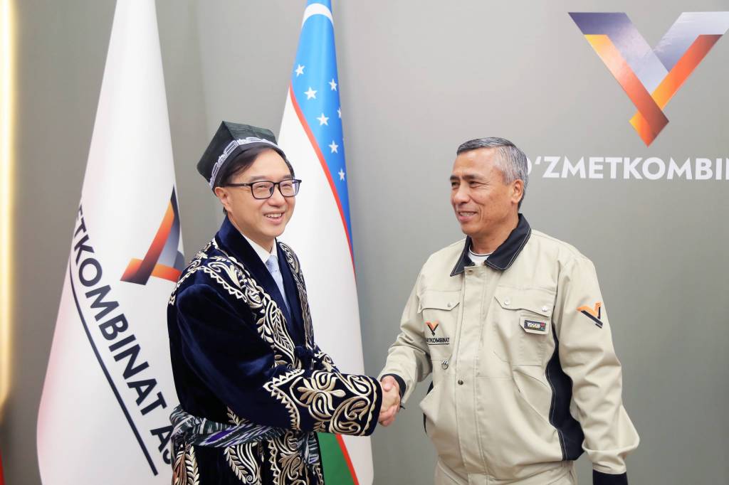 “Ўзметкомбинат” АЖ ва “Jiangsu SOHO Holdings Group” ўртасида ҳамкорлик меморандуми имзоланди