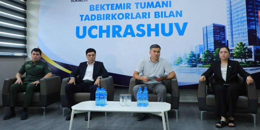 Тадбиркорлар билан очиқ мулоқот ўтказилди