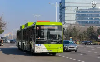 Ташкентте автобуспен жолаушы тасымалдау бойынша рекорд жаңарды