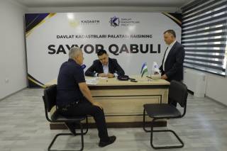 Сайёр қабулда фуқароларнинг кадастрга оид муаммолари ҳал этилди