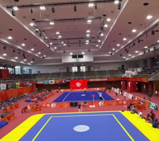 Osiyo o‘yinlari: Kurash musobaqalari o‘tkaziladigan majmua bilan tanishildi