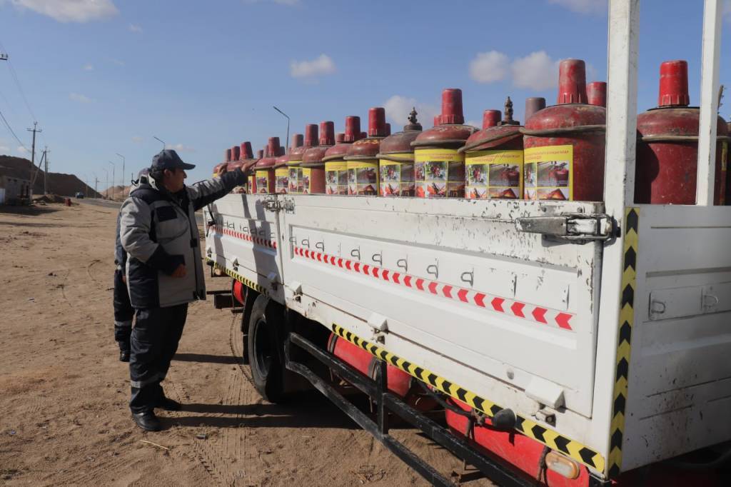 Gaz ballon tadbirkor tomonidan yetkazib beriladi