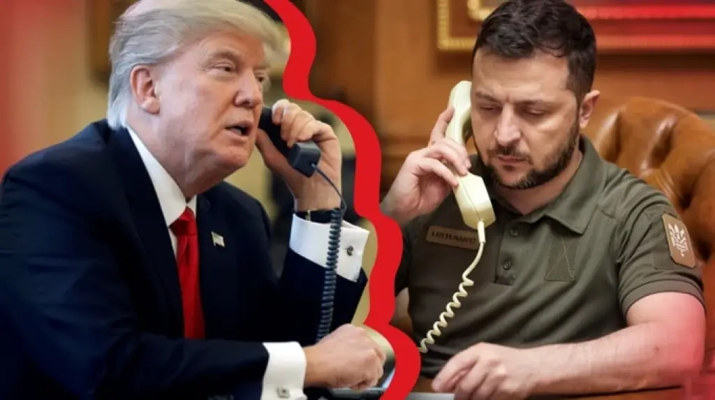 Зеленский ва Трамп телефон орқали гаплашди