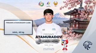 Firdavs Atamuradov Osiyo o‘yinlari sovrindori