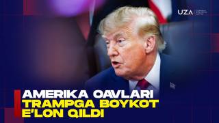 Америка матбуоти Трампга бойкот эълон қилди (+видео)