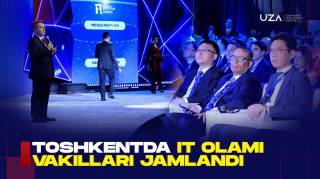 Тошкентда IT олами вакиллари жамланди (+видео)