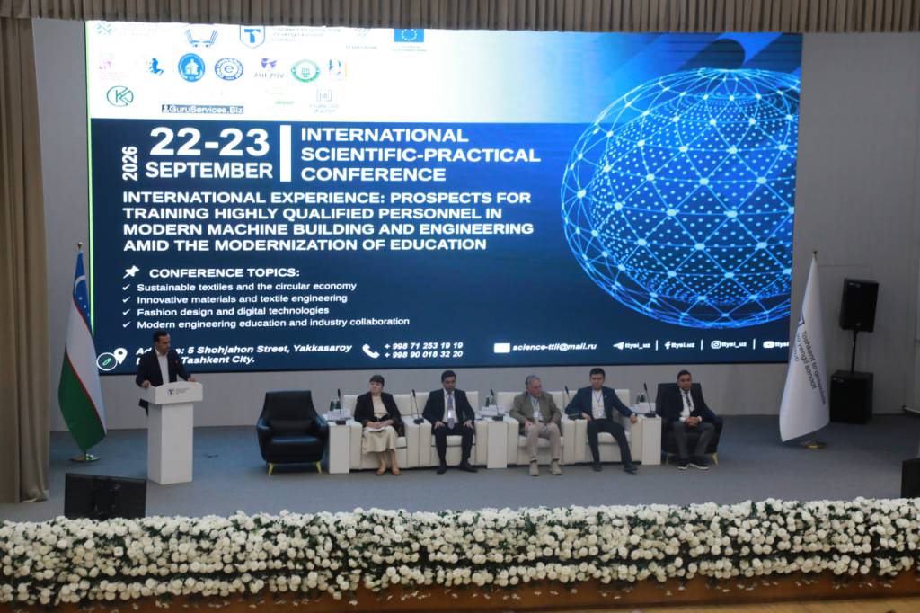 “Erasmus+TEX4FUTURE” xalqaro loyihasining yakuniy konferensiyasi bo‘lib o‘tdi