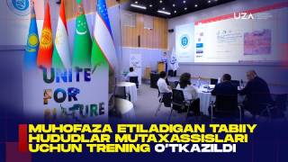 Саломатлик ва биохавфсизлик бўйича тренинг ўтказилди(+видео)