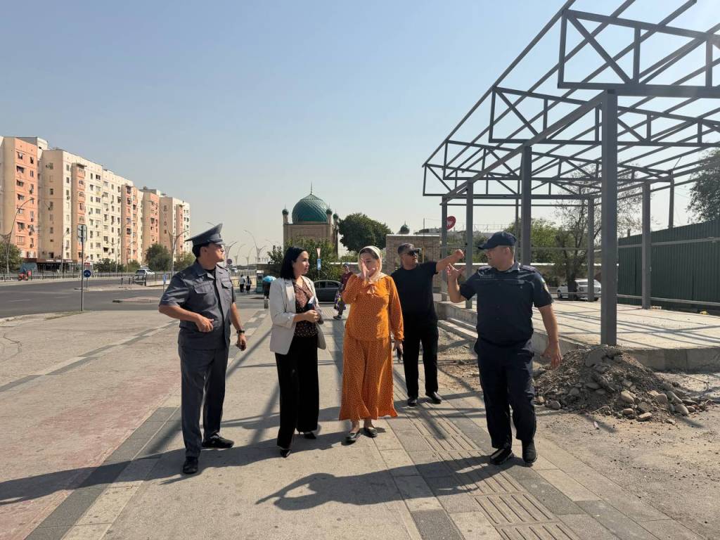 Қўйлиқ ота маҳалласида “Ҳуқуқ-тартибот маскани” барпо этилмоқда