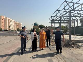 Қўйлиқ ота маҳалласида “Ҳуқуқ-тартибот маскани” барпо этилмоқда