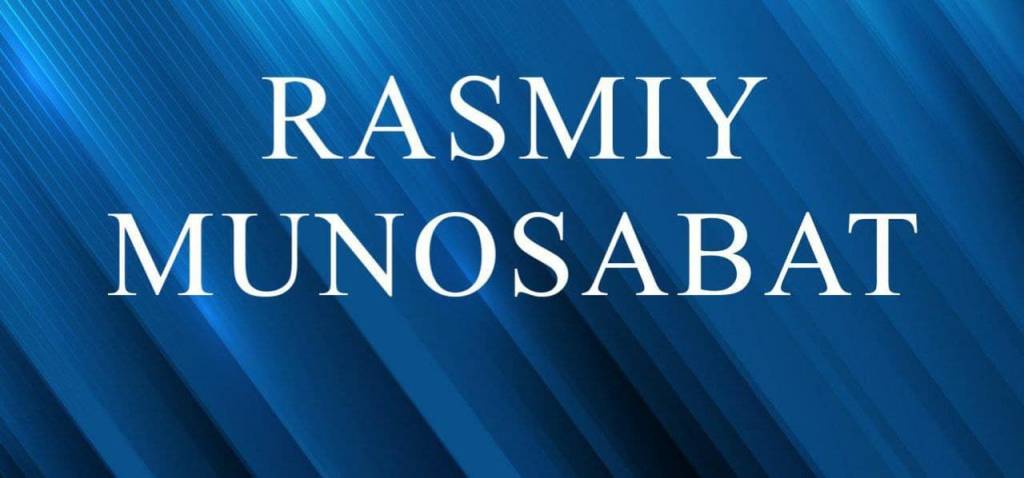 Расмий муносабат