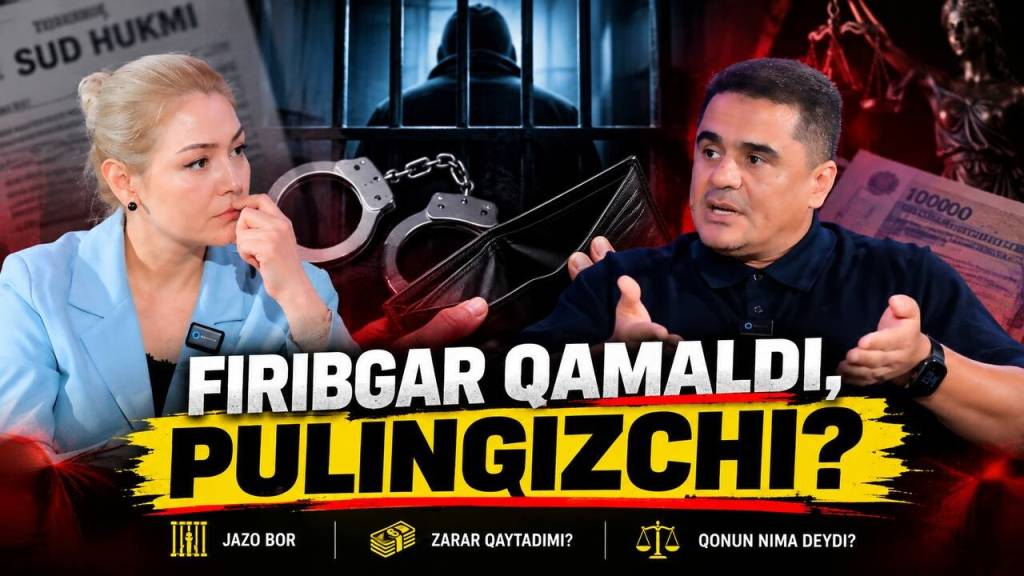 Firibgar qamaldi, pulingizchi? (+video)