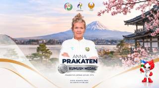 Осиё ўйинлари: Анна Пракатен кумуш медаль соҳиби!