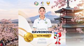 Шарифа Давронова иккинчи бор Осиё ўйинлари чемпионига айланди