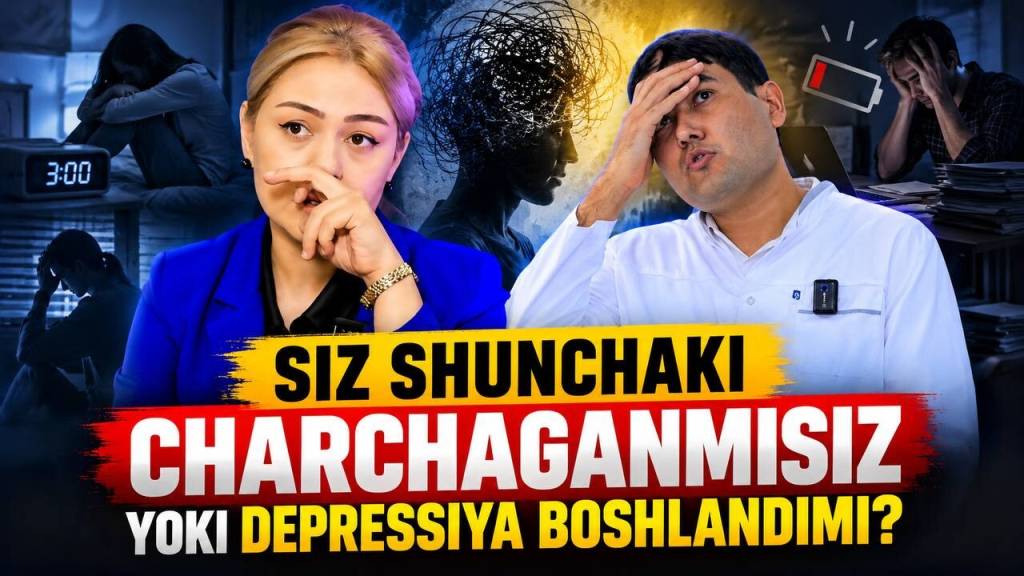 “O‘zingni qo‘lga ol!” — Depressiyada bu gap yordam beradimi? (+video)