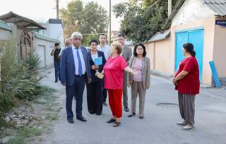 Маҳаллалардаги муаммолар ўрганилди