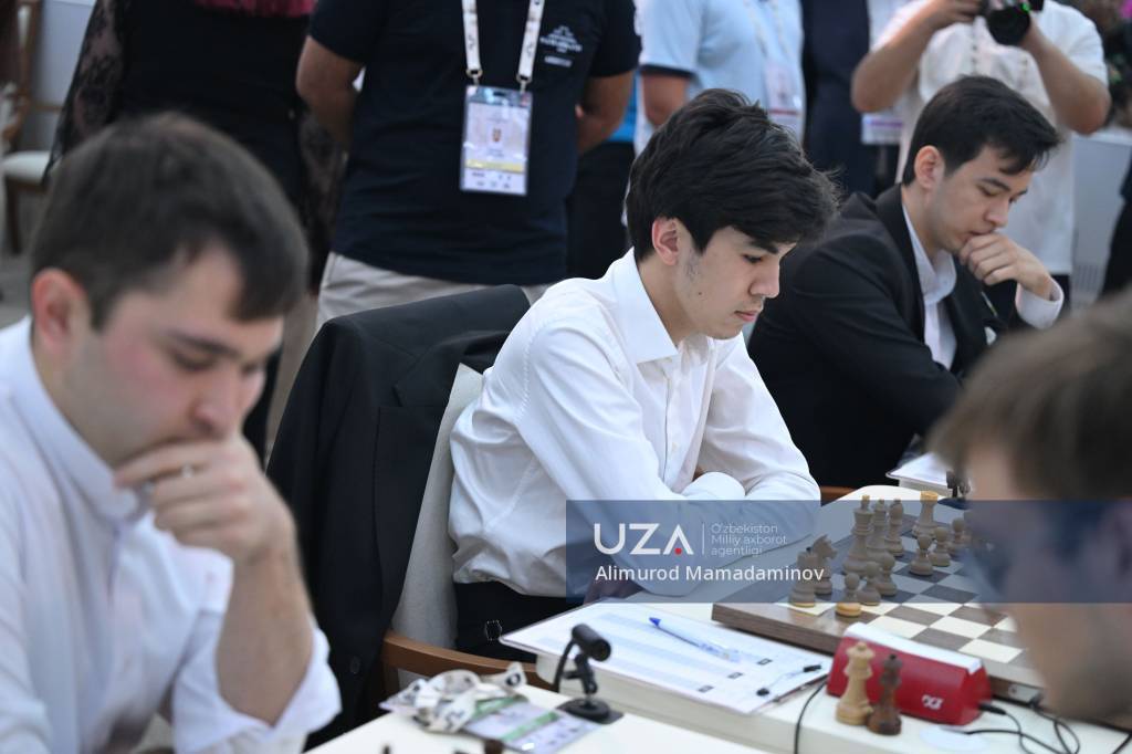 Shaxmat olimpiadasi: Abdusattorov bugun Karuana, Sindorov So bilan “jang” qiladi