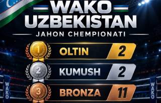 Kikboksing: Venetsiyada o‘tgan jahon chempionatida O‘zbekiston madhiyasi yangradi