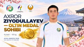 Ahror polvon - Osiyo o‘yinlarida tengsiz!