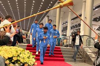 Jahon chempionatida sovrindor bo‘lgan sport akrobatchilarimiz - Toshkentda