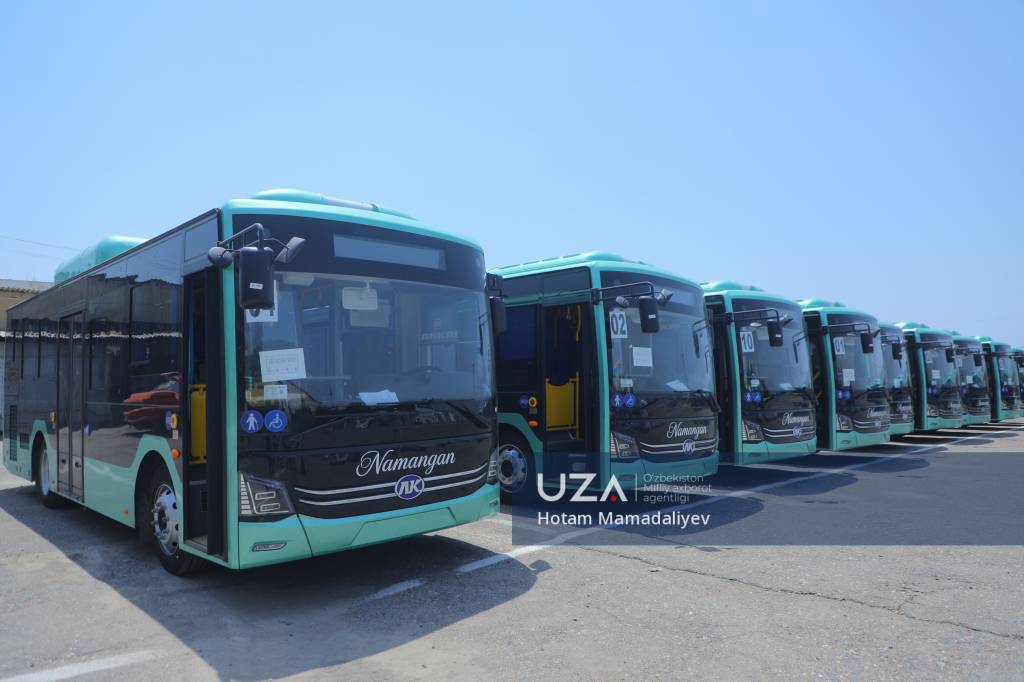 Namanganda ekologik toza transport qatnovi kengaytiriladi