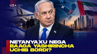 Netanyaxu nega BAAga yashirincha uchib bordi? (+video)