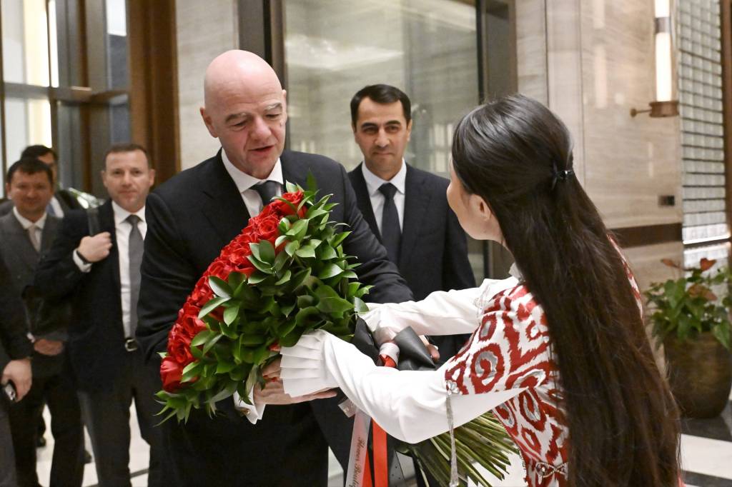 FIFA prezidenti Janni Infantino O‘zbekistonda